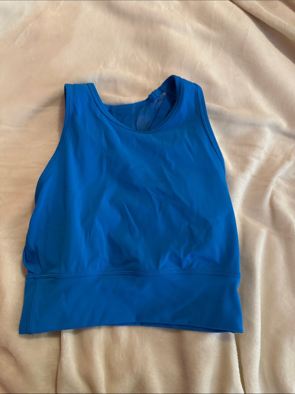 Blue lululemon athletic top size 2